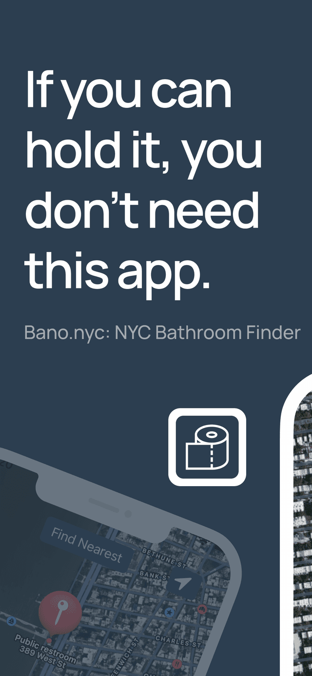 Bano NYC Find bathrooms in New York City with ease